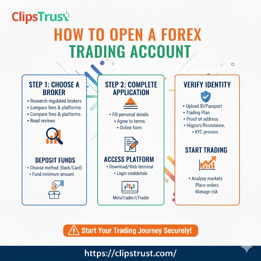 how to open a forex trading account